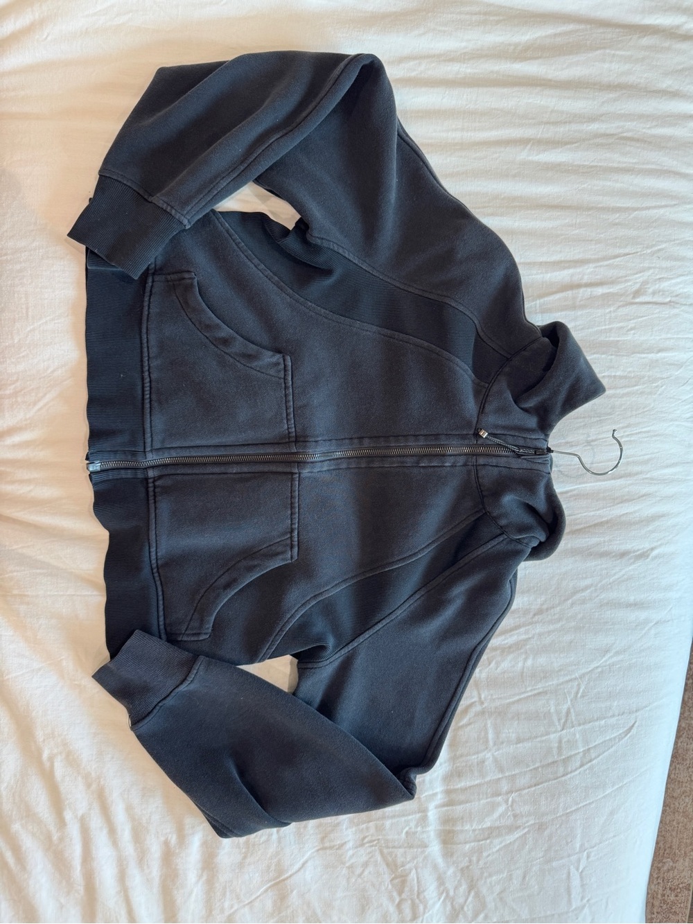 Lululemon Scuba Black Zip-Up Hoodie Jacket
